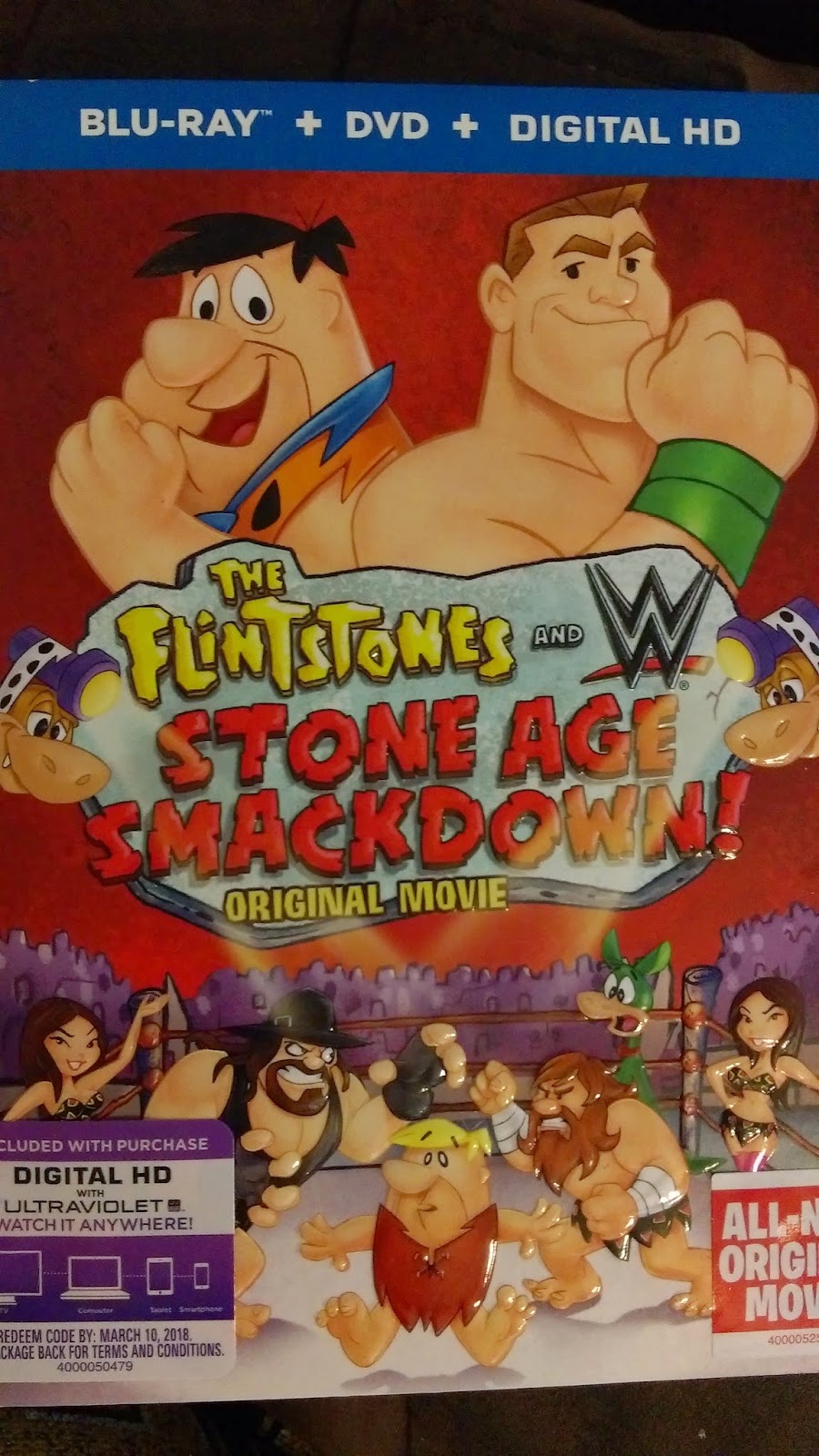 Andrea's World Reviews The Flintstones and WWE Stone Age Smackdown